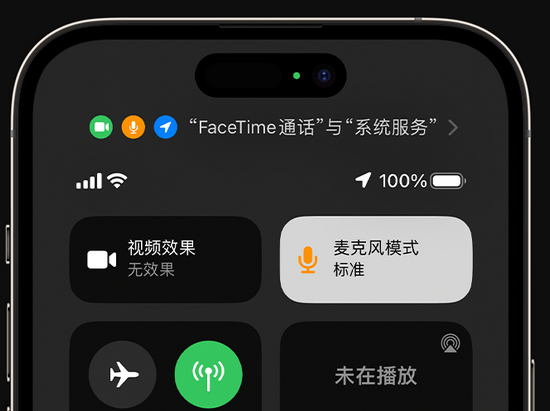 普定苹果授权维修网点分享iPhone在通话时让你的声音更清晰 