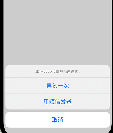 普定apple维修iPhone上无法正常发送iMessage信息