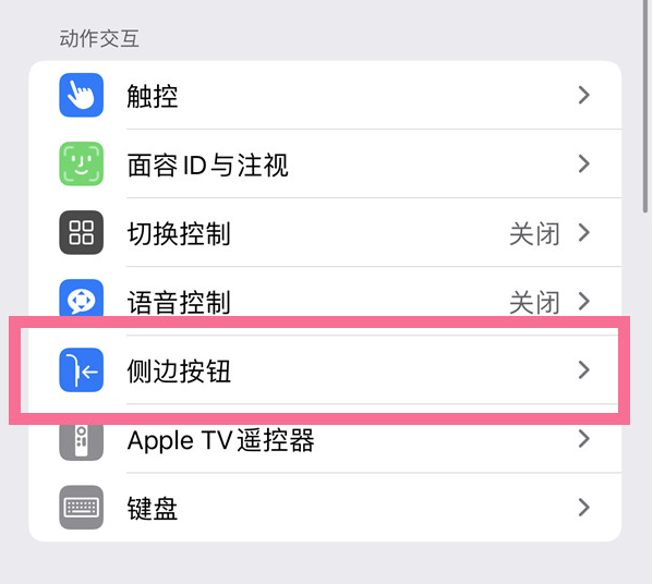 普定苹果14维修店分享iPhone14 Plus侧键双击下载功能关闭方法 