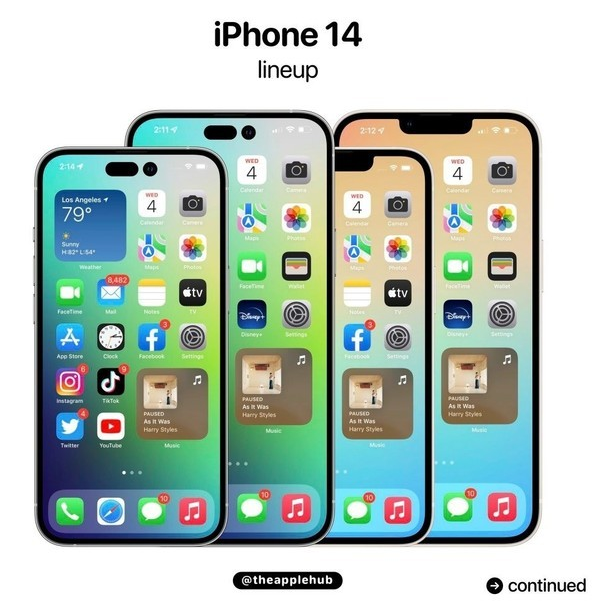 普定苹果14维修分享iPhone 14全家福 
