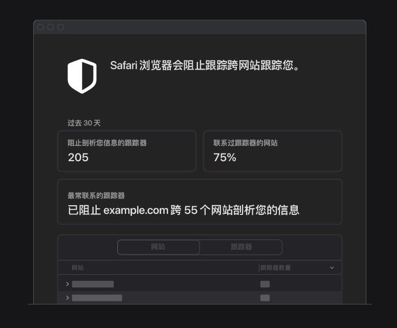 普定苹果手机维修分享如何在 Safari 浏览器中查看和打开隐私报告 