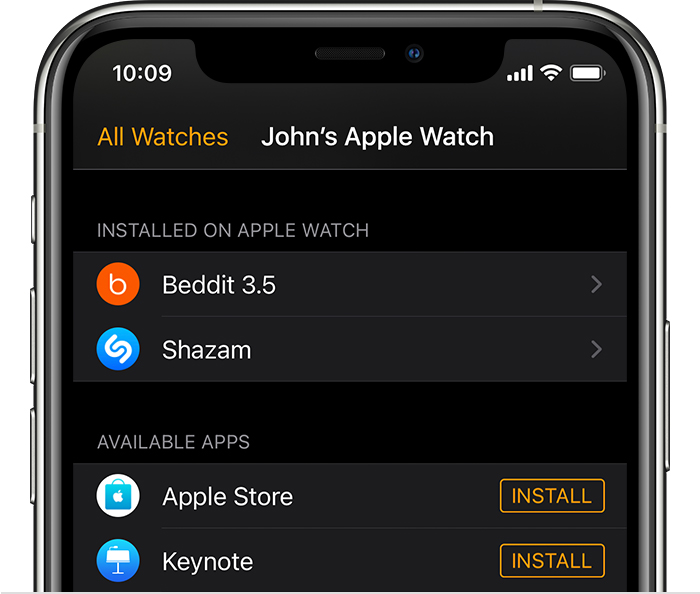 普定苹果手机维修分享如何在 Apple Watch 上下载应用 